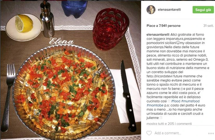 Elena Santarelli e i suoi menù ecco perchè è così magra e bella