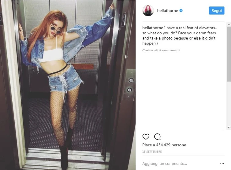 Bella Thorne lex stellina Disney nuda e senza ritocchi su GQ