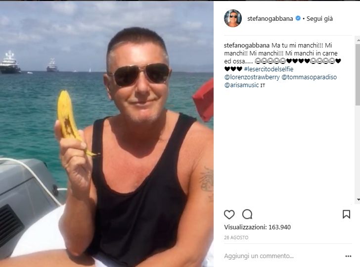 Stefano Gabbana Non voglio essere chiamato gay Sono un uomo