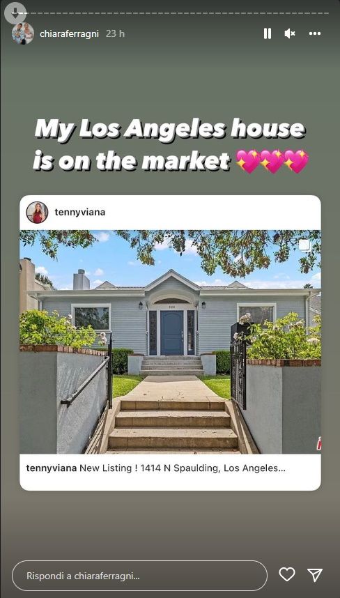 Chiara Ferragni mette in vendita la villa a Los Angeles il prezzo è da capogiro
