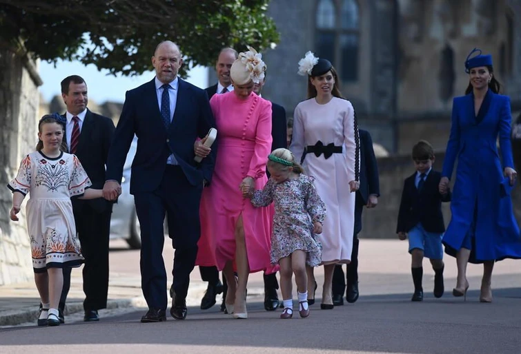 La famiglia reale inglese festeggia la Pasqua chi cè e chi manca Kate e Camilla il dettaglio che le unisce