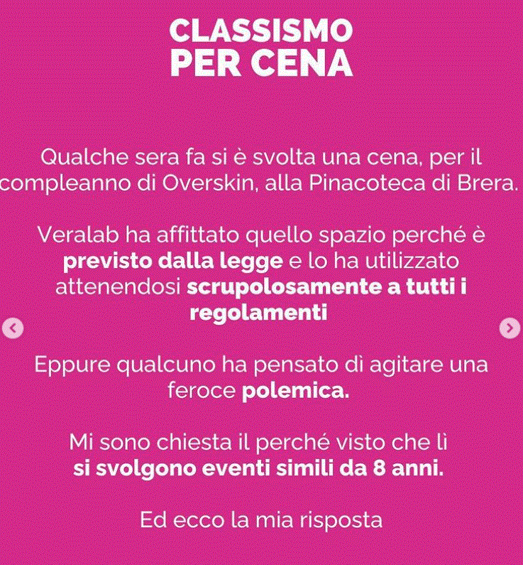 LEstetista Cinica travolta dalla polemica per la festa alla Pinacoteca di Brera ecco i veri motivi dellattacco Ma lei sbotta