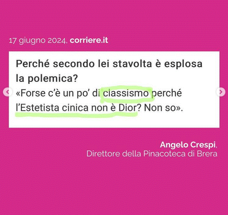 LEstetista Cinica travolta dalla polemica per la festa alla Pinacoteca di Brera ecco i veri motivi dellattacco Ma lei sbotta