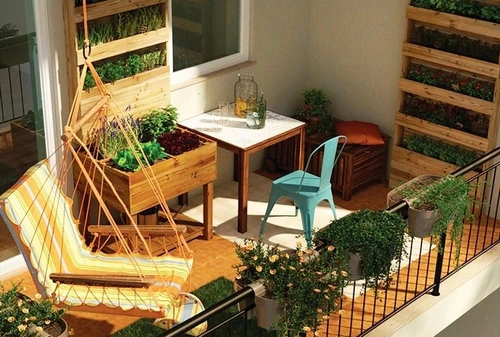 Orto sul balcone con lautunno è festa di ortaggi e piante aromatiche