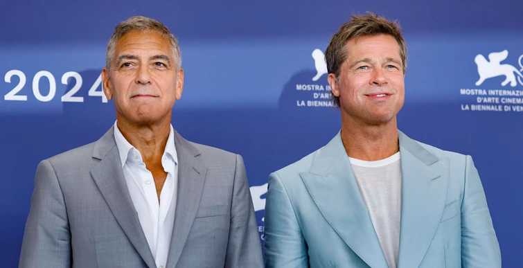 George Clooney e Brad Pitt infiammano Venezia