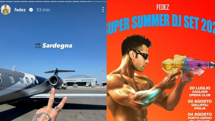 Lite furiosa tra Fedez e Chiara Ferragni durante il ricovero cosa è successo Intanto lui è sbarcato in Sardegna