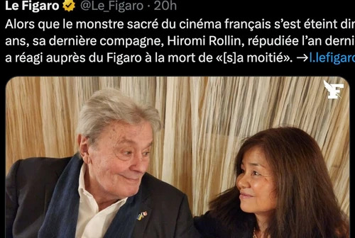 Alain Delon parla lultima compagna odiata dai figli Fatta fuori con linganno E i funerali diventano un giallo