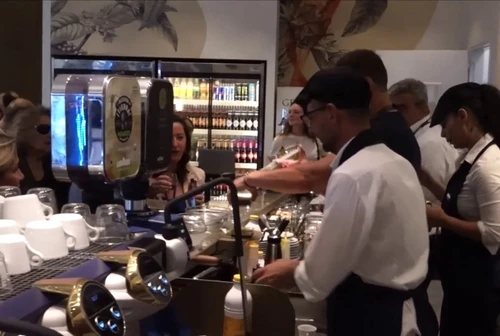 Chef Express allaeroporto di Napoli con Lavazza Coffee Design