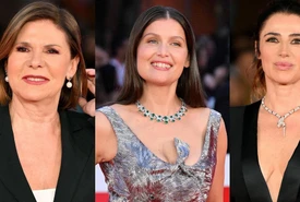 Lemozione di Bianca Berlinguer la bellezza di Laetitia Casta e Luisa Ranieri al primo red carpet della Festa di Roma