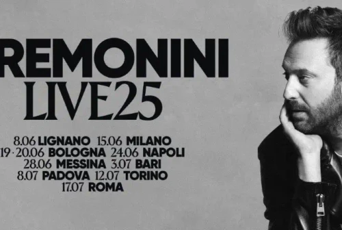 Cremonini Live25 raddoppiano appuntamenti a Roma e Bari