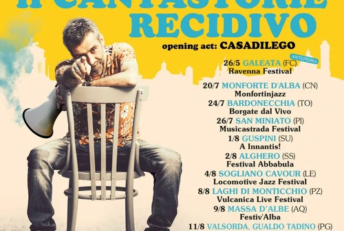 Daniele Silvestri Il cantastorie recidivo in tour estivo