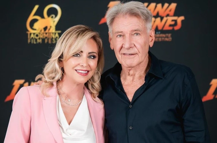 La strana coppia Harrison FordMarina Di Guardo Indiana Jones sedotto dalla mamma di Chiara Ferragni