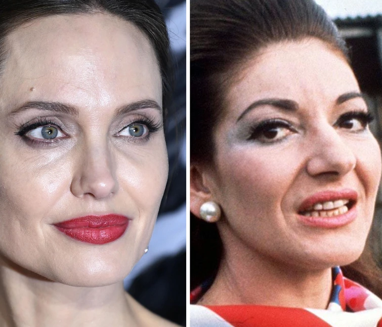 Angelina Jolie è Maria Callas cosa hanno in comune le due divine La somiglianza che non ti aspetti