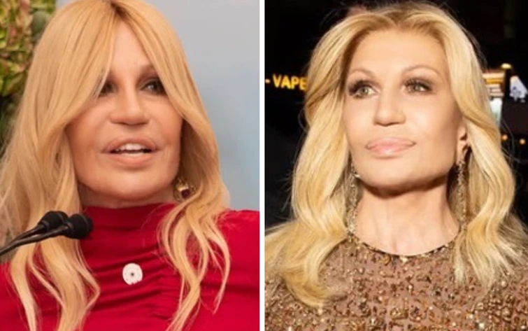 Lincredibile trasformazione di Donatella Versace le differenze ierioggi Come ha fatto