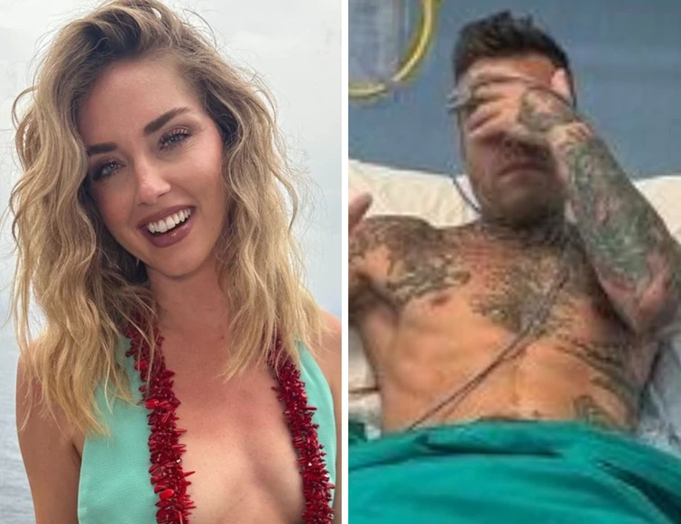 Lite furiosa tra Fedez e Chiara Ferragni durante il ricovero cosa è successo Intanto lui è sbarcato in Sardegna