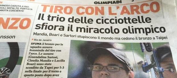 Titoli giornale sessisti