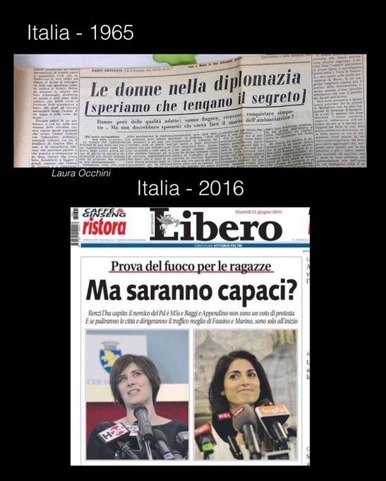 Titoli giornale sessisti