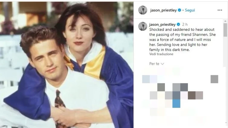 Shannen Doherty il divorzio poche ore prima della morte Che cosa succede adesso