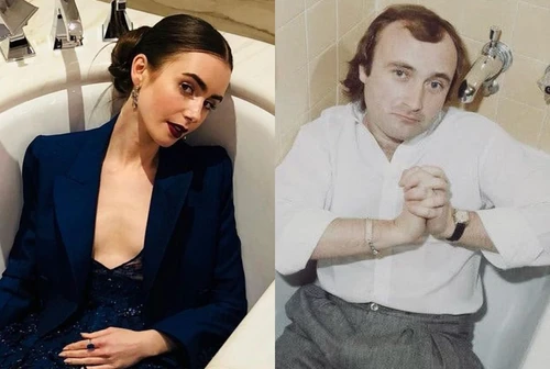 Lily Collins la famosa Emily in Paris e il rapporto tormentato col padre Phil Collins Ed ecco le puntate romane