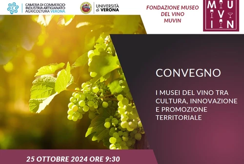 Musei del Vino tra cultura e promozione territoriale il 25 ottobre esperti a confronto a Verona