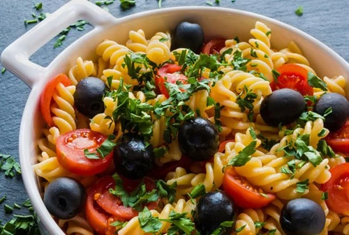 Fusilli alle olive nere