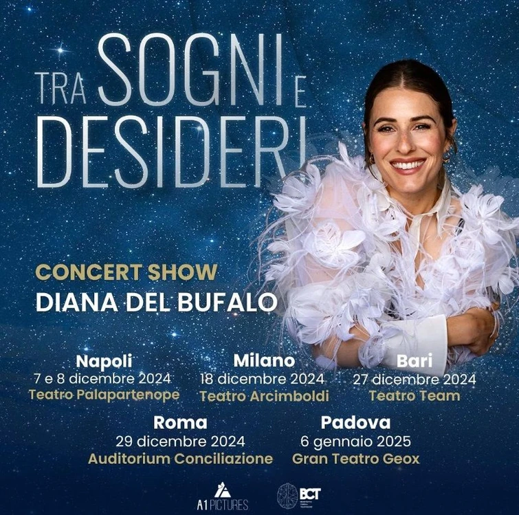 Diana Del Bufalo tra sogni e desideri